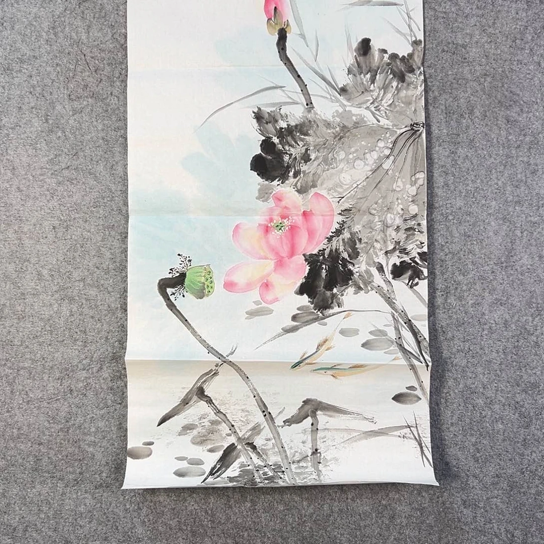 国画475 花鸟在此处飞翔也不太