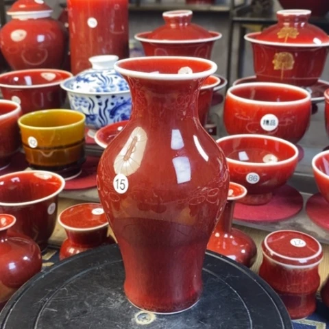 【闪购商品】景德镇名陶坊原矿郎红15号