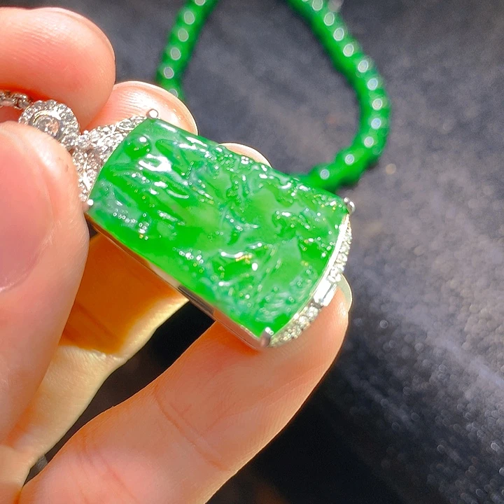 【闪购商品】翡翠颈饰未镶嵌翡翠