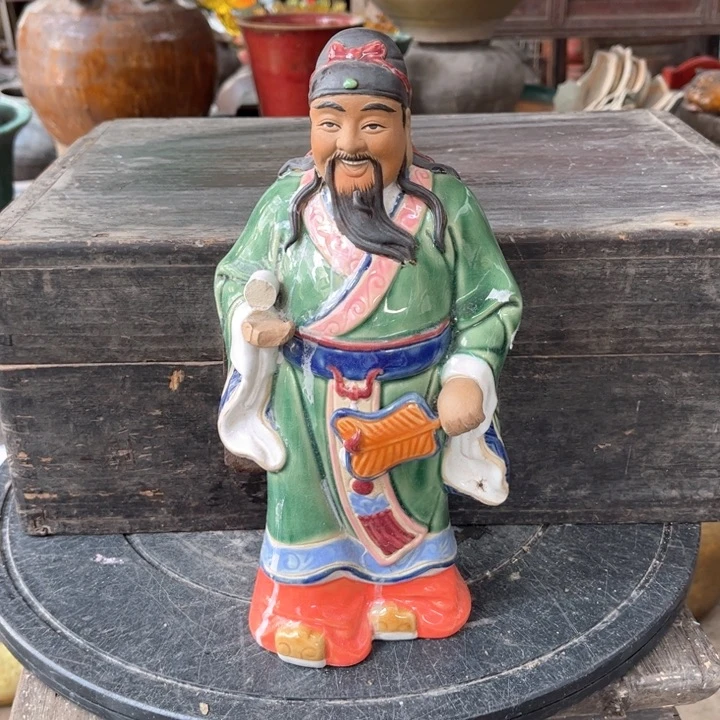 莲***鑫瓷片明玉家的老陶罐