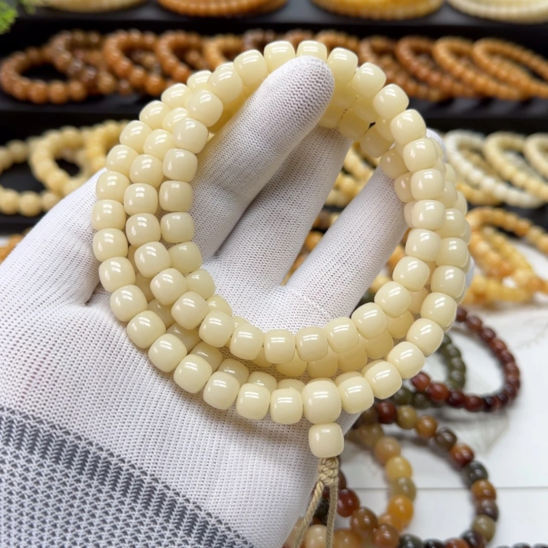 手串菩提根/象牙果9*10鬼工 5年