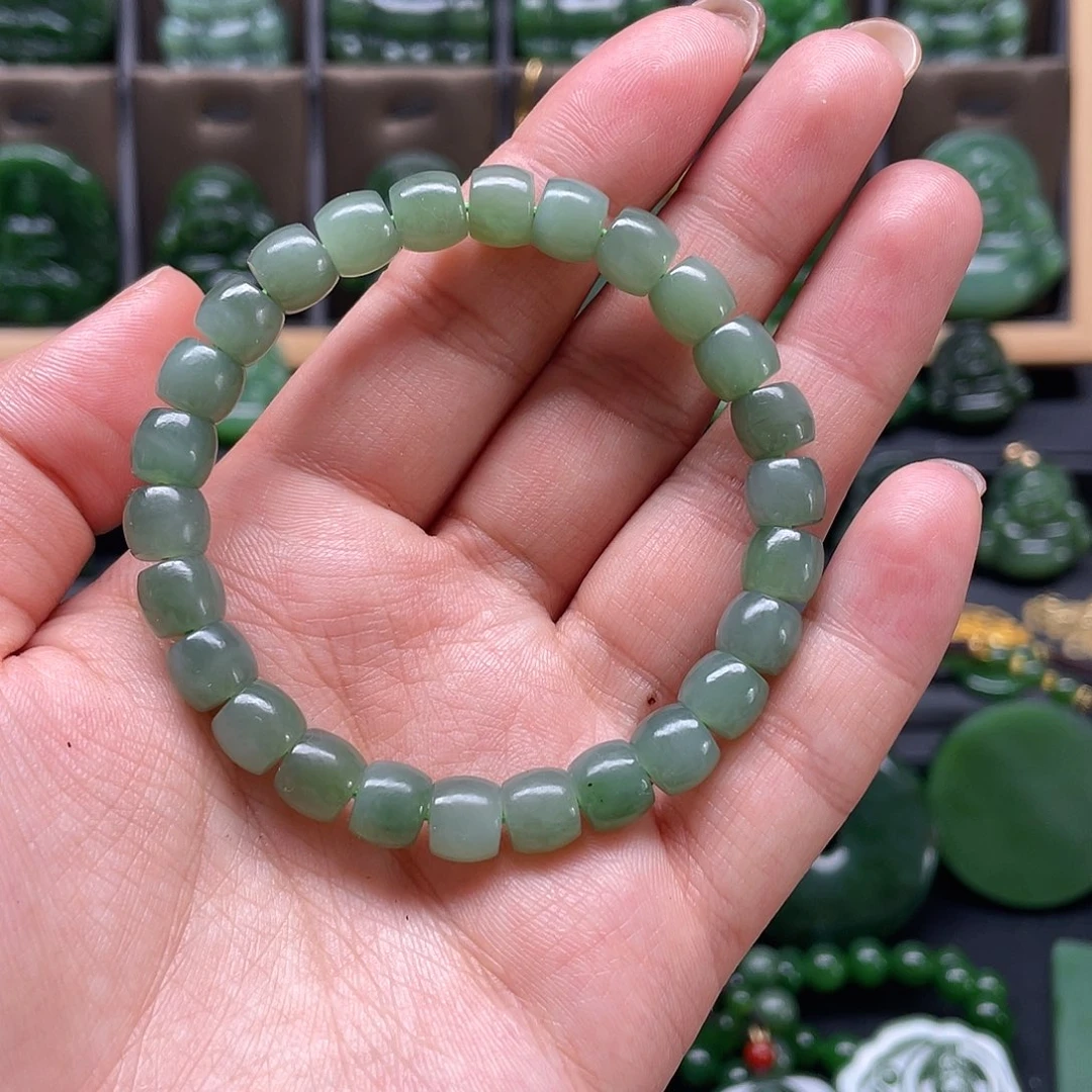 和田玉手链未镶嵌