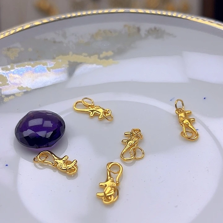 银S925镶嵌颈饰紫晶紫晶925镶嵌199