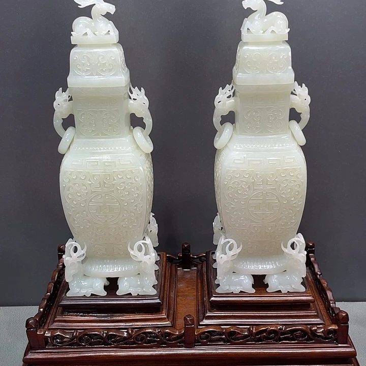 和田玉未镶嵌摆件