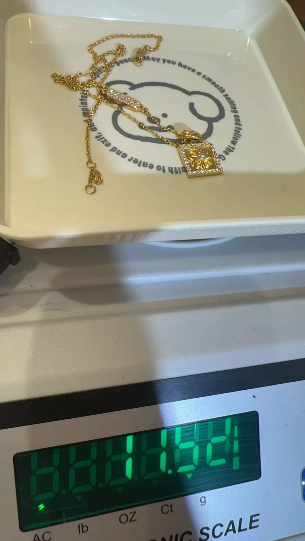 足金精品工艺项链