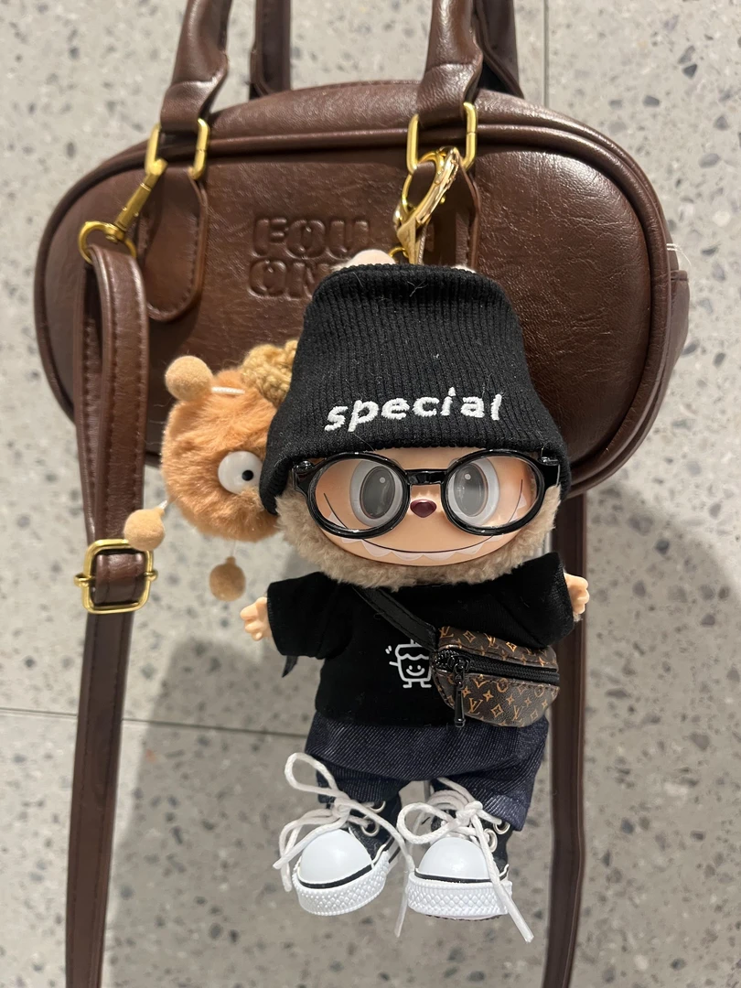 黑皮体育生·潮流帅气娃衣labubu的衣服labubu可爱娃衣