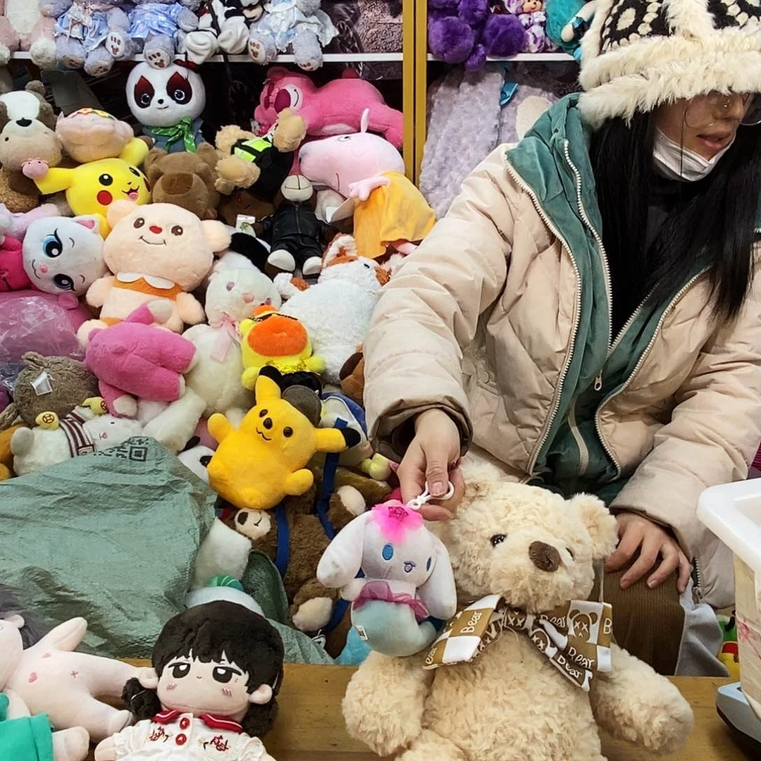 毛绒咖**调毛绒玩具133