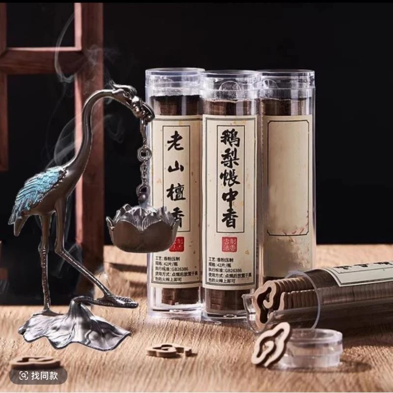 想想茶器商品链接@@zhtj0040仙鹤香炉