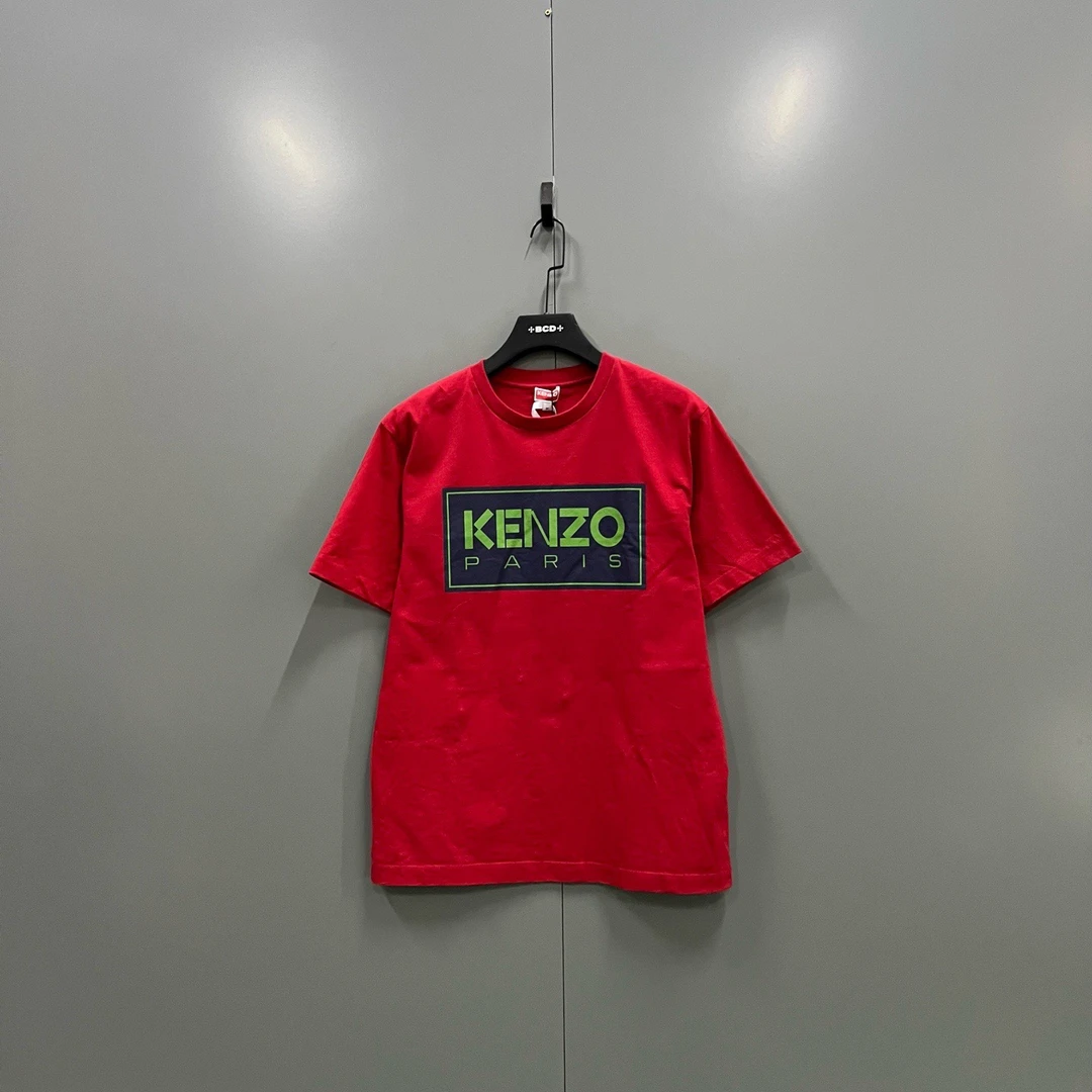 95新 KENZO/肯佐 （ll）印花几个图案短袖 M码/98新016308
