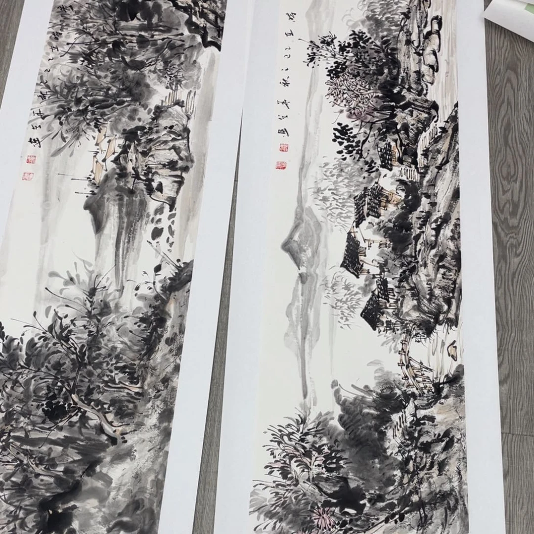 国画毛华兮老师作品欣赏