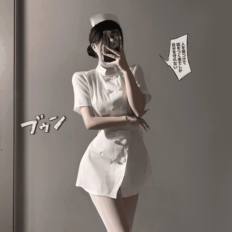 套装设计感收腰显瘦纯欲风高腰辣妹性感裙子显瘦情侣战袍