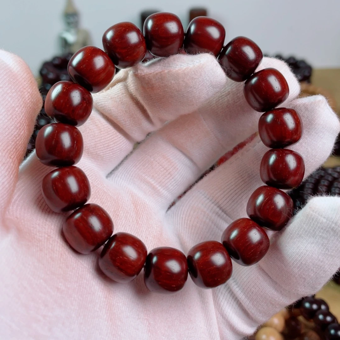 小叶紫檀手串/手链12/13老型高油润鳞底材质细腻