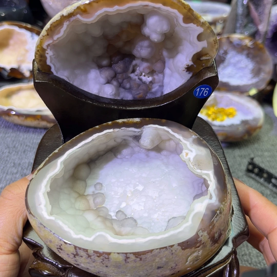 未镶嵌紫晶摆件水晶