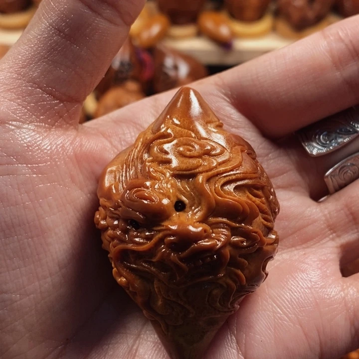 橄榄核手串/手链皓**月单颗龙