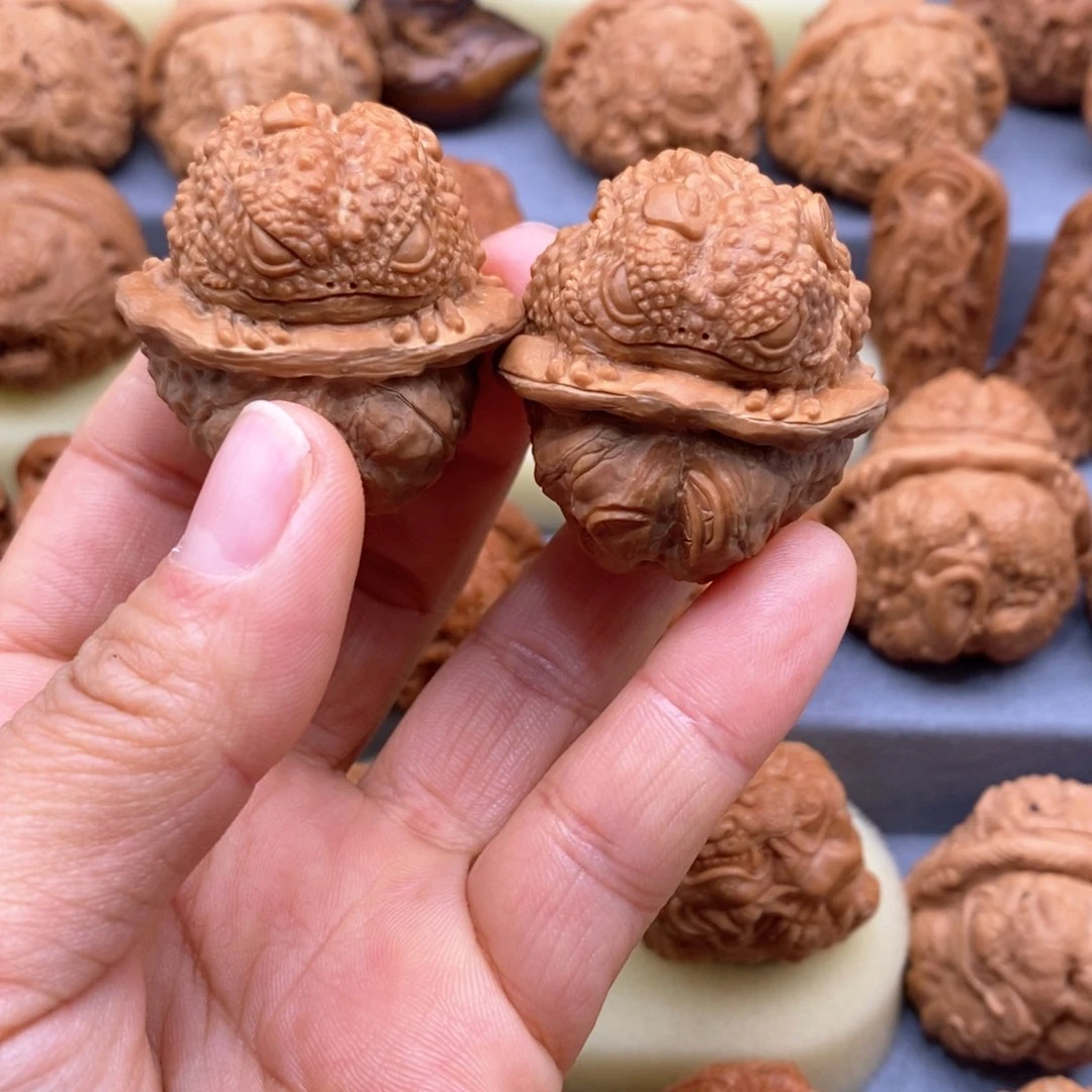 核桃手串/手链金蝉蛤蟆头