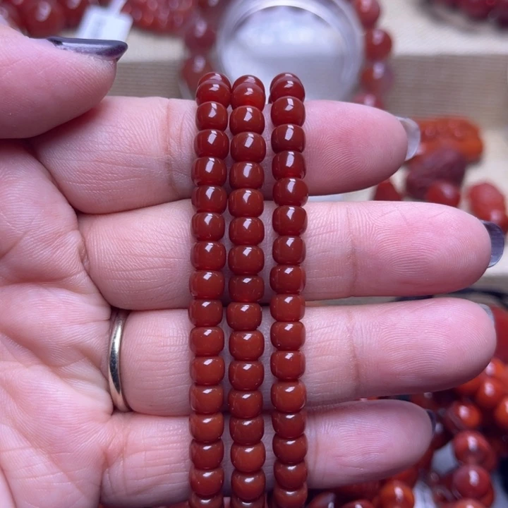 南红玛瑙未镶嵌颈饰108