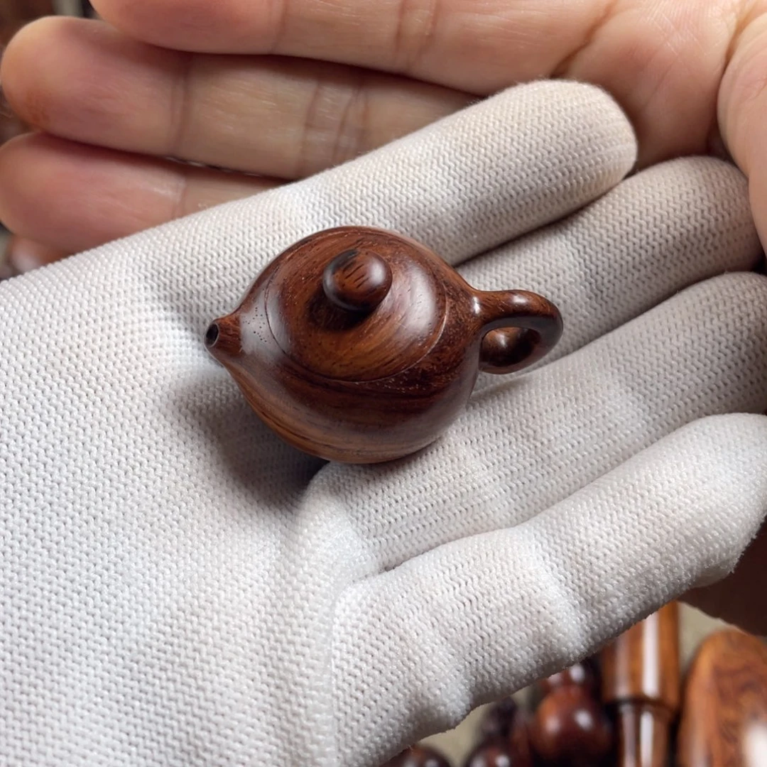 可***陶黄花梨/降香黄檀迷你小西施