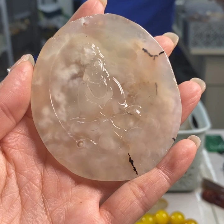 玛瑙/玉髓吊坠(不含链)未镶嵌