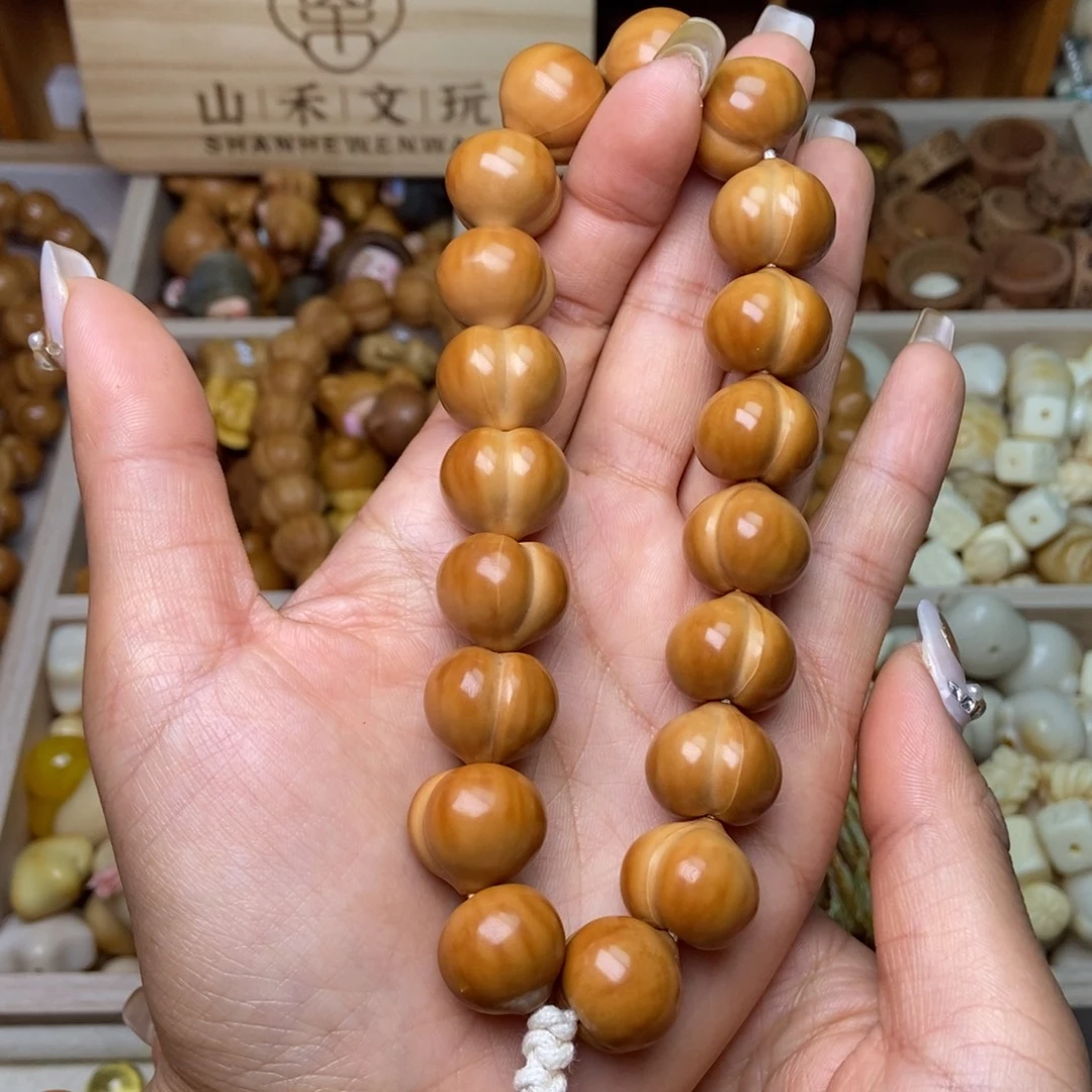 猴头核桃手串16加手工柯基肥臀手持