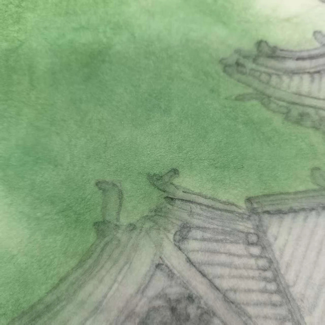 宁婉玉-1平尺-国画作品-新中式
