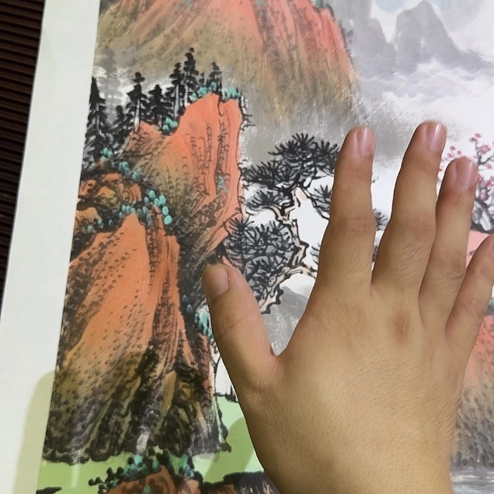 国画姜国华画家作品