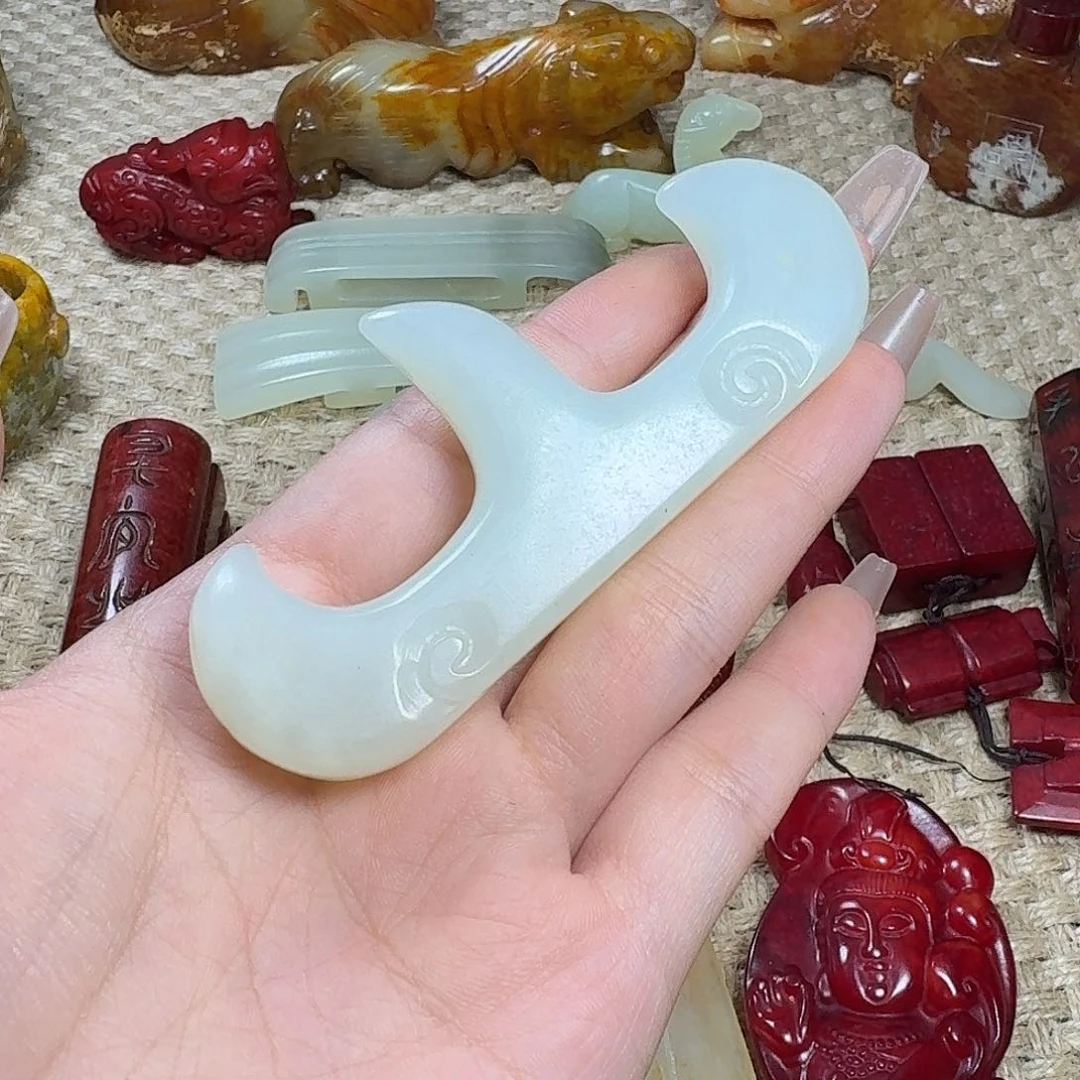 白玉菩提吊坠挂件