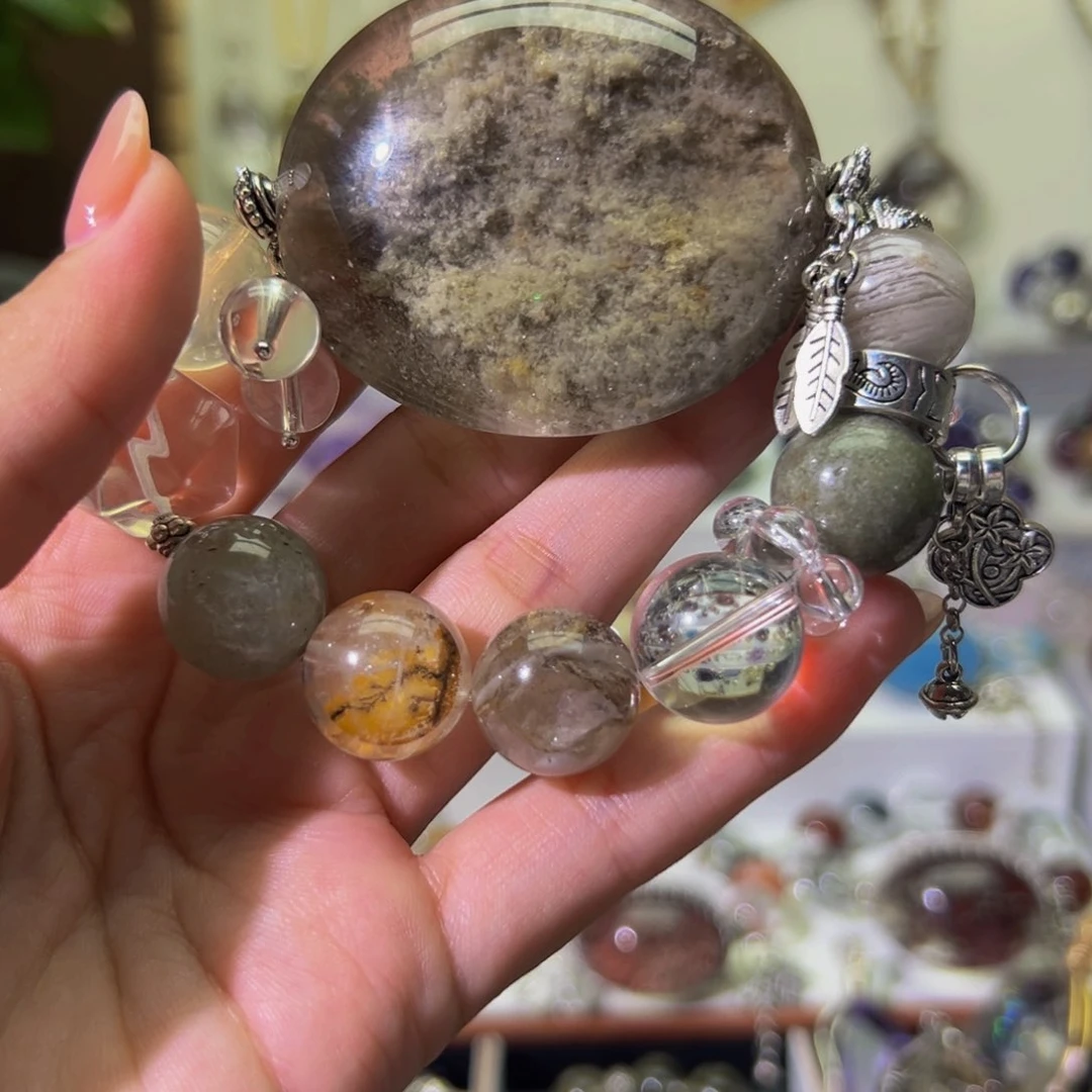 合金手链水晶月*手串