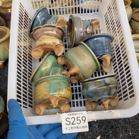 紫砂花盆微瑕259口径5.5左右