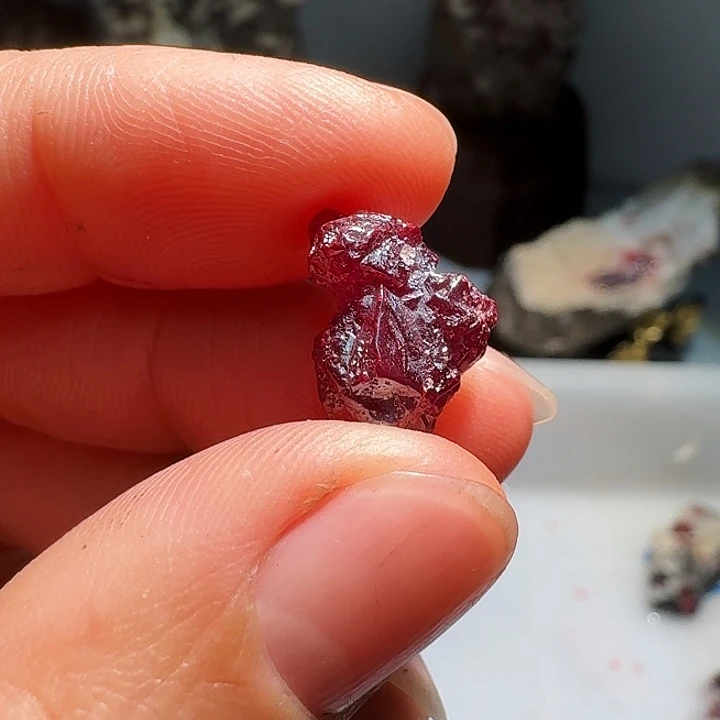 乐****天然辰砂天然朱砂原矿石3.3克