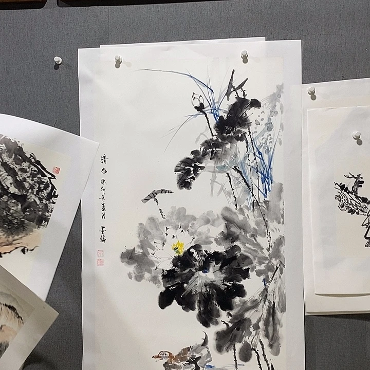 国画手写手绘作202