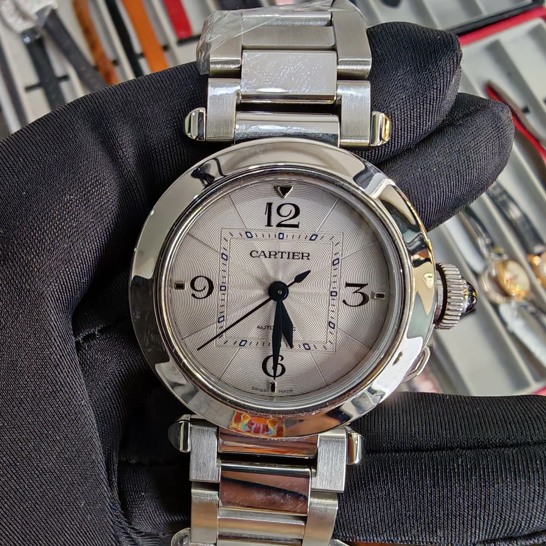 99新 Cartier/卡地亚 卡地亚帕莎系列WSPA0013腕表/WHT026144表展