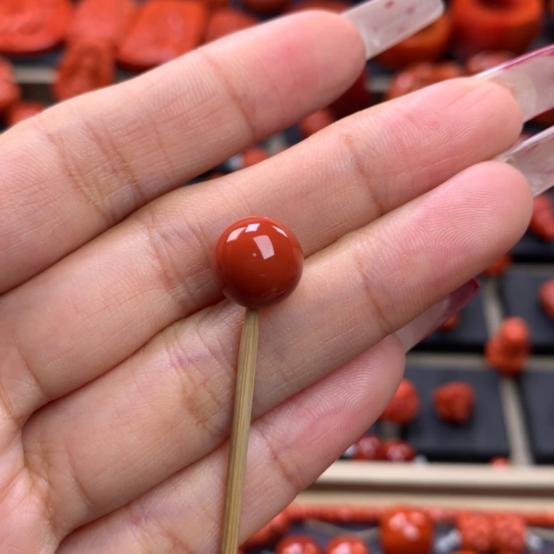 【闪购商品】南红玛瑙圆珠单珠10.3mm未镶嵌l***n