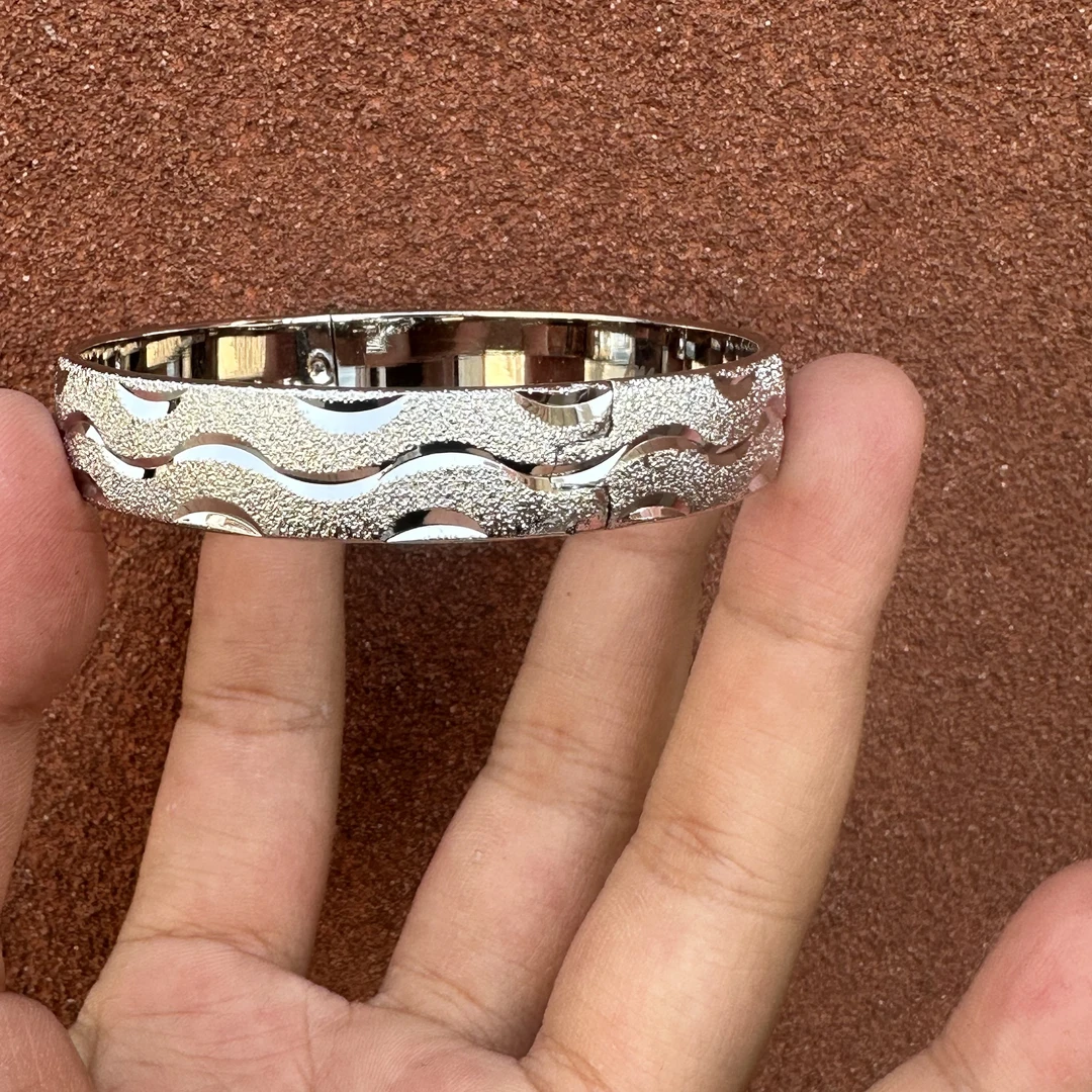 276-云上海浪卡扣手镯