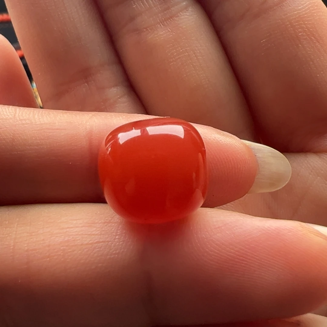 南红玛瑙未镶嵌老型13.5，12.3