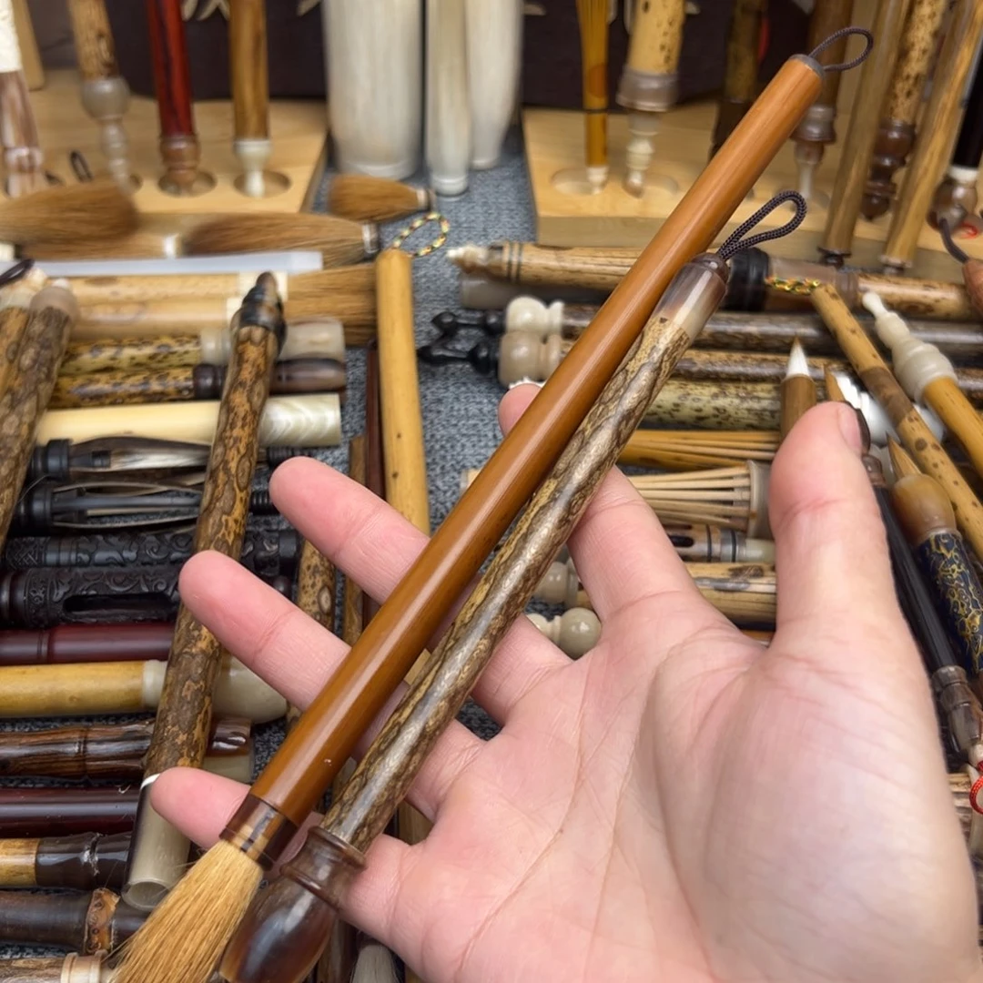 罗***噢毛笔 定制纯狼 垫根