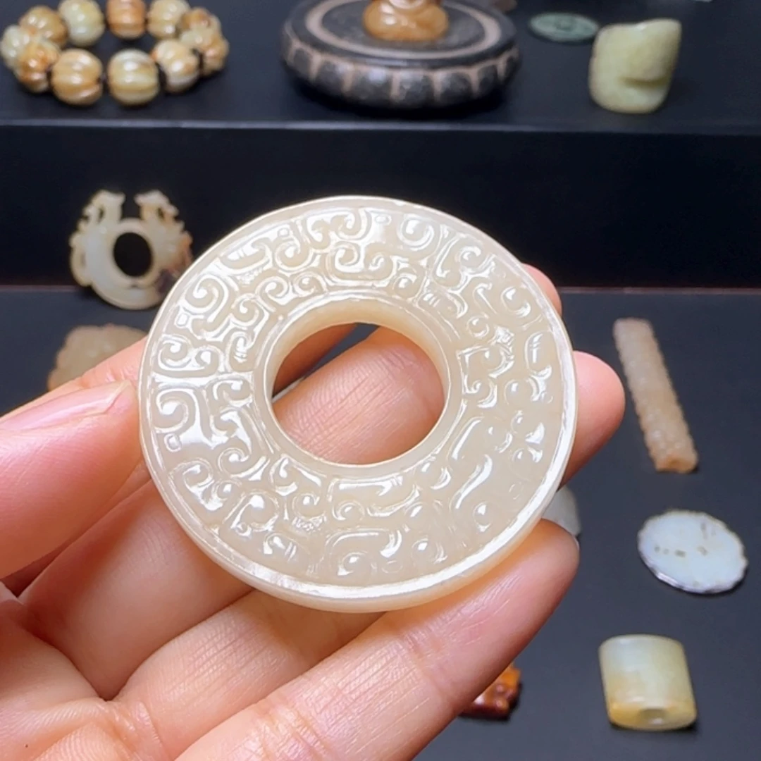 和田玉吊坠(不含链)未镶嵌a****9