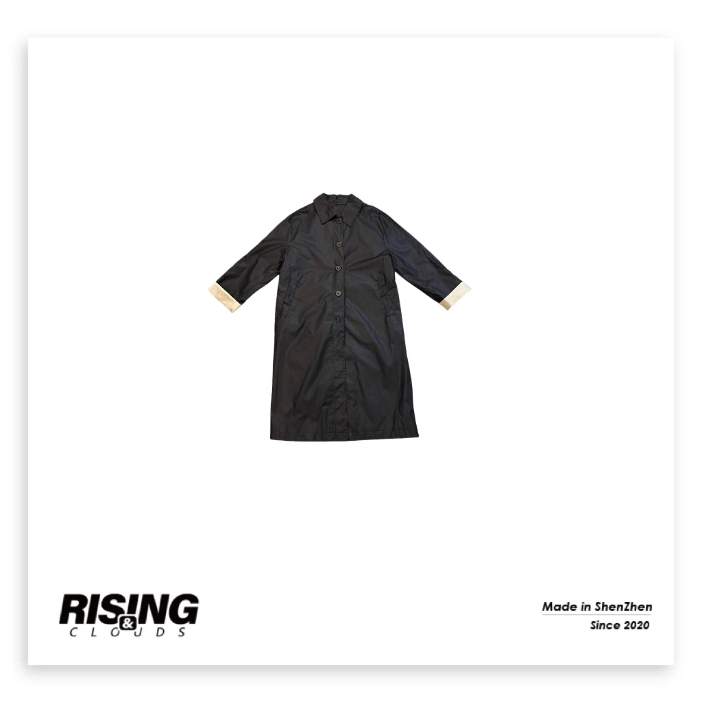 【小法】深圳南油尤莱特显瘦时尚腰带风衣080176GT