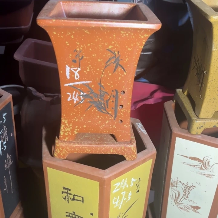 紫砂花盆紫砂花盆