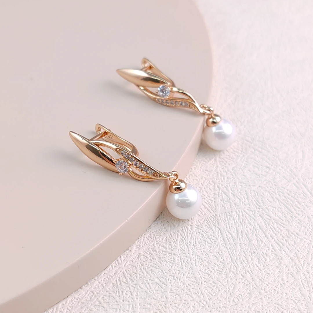 XUPING/旭平首饰 合金仿珍珠耳饰  年终狂欢珠珠款 GDX S00071256