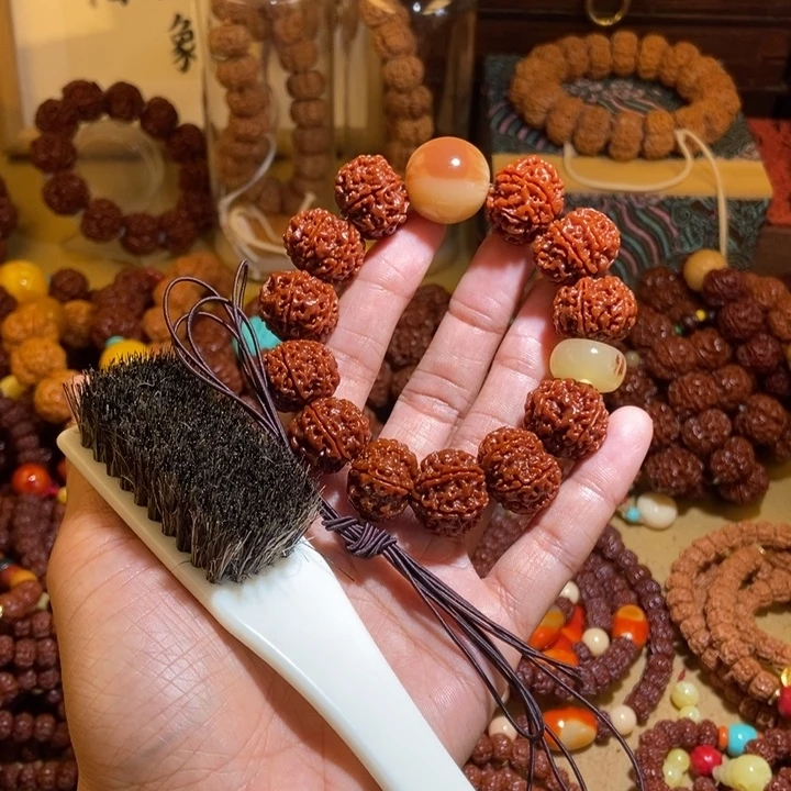 吊坠金刚菩提186玉化棕扣棕珠