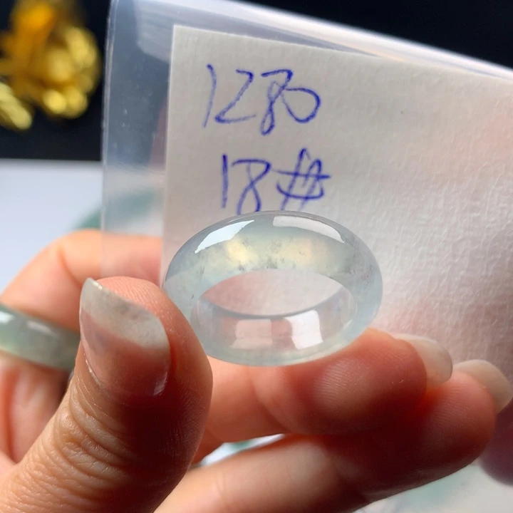 道***踪定制翡翠未镶嵌戒圈