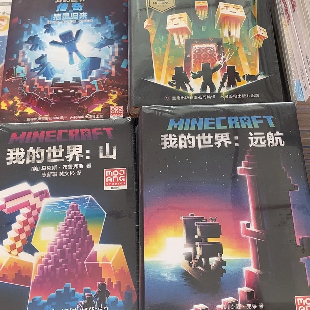 我的世界四本 文字书