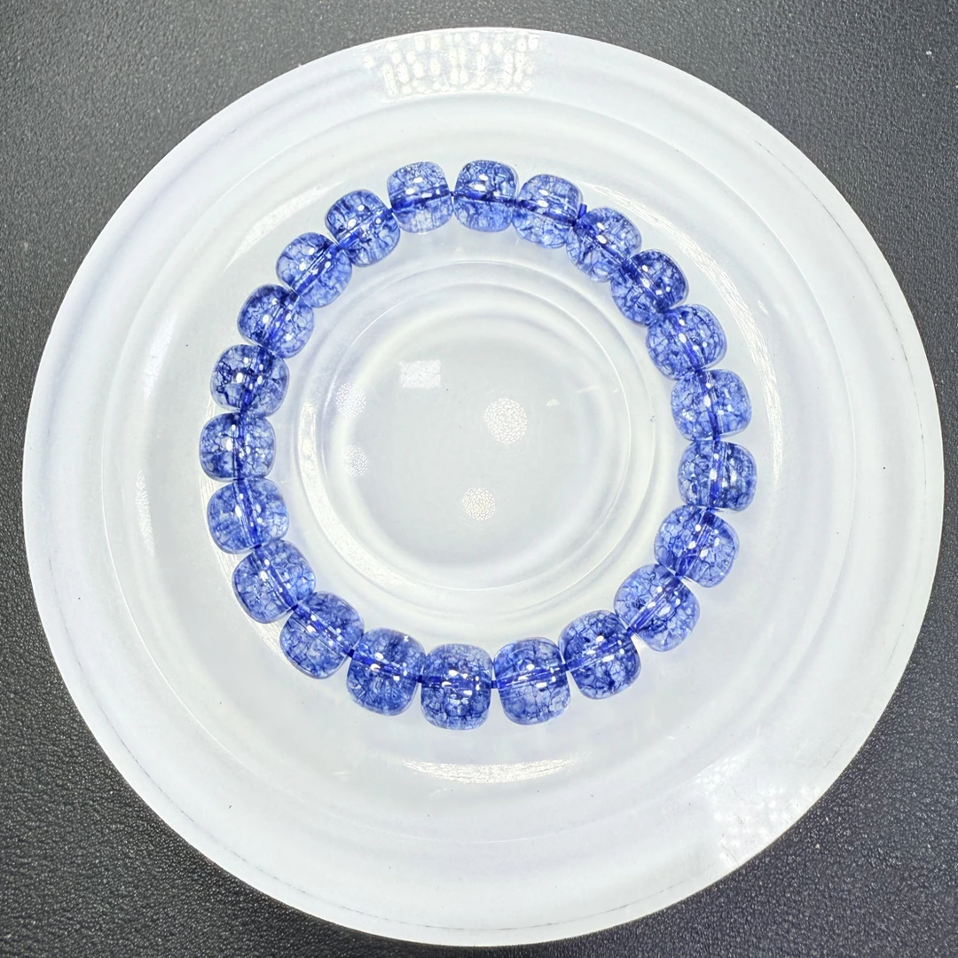 蓝色10mm手串发一条I116
