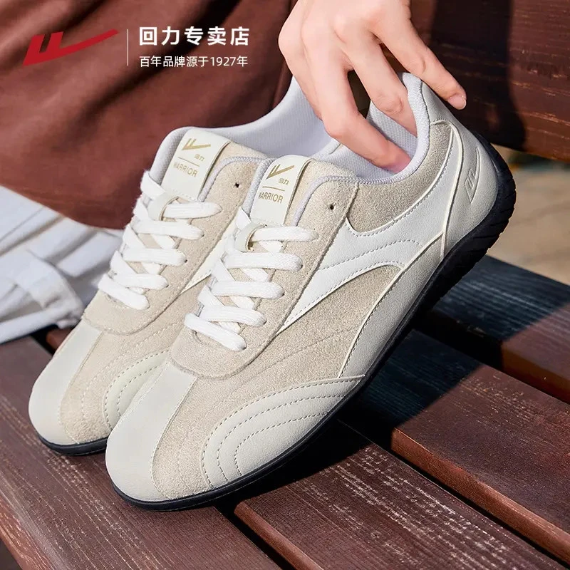 回力运动鞋男鞋2025秋冬季新款休闲百搭小白鞋子男T头德训鞋男款