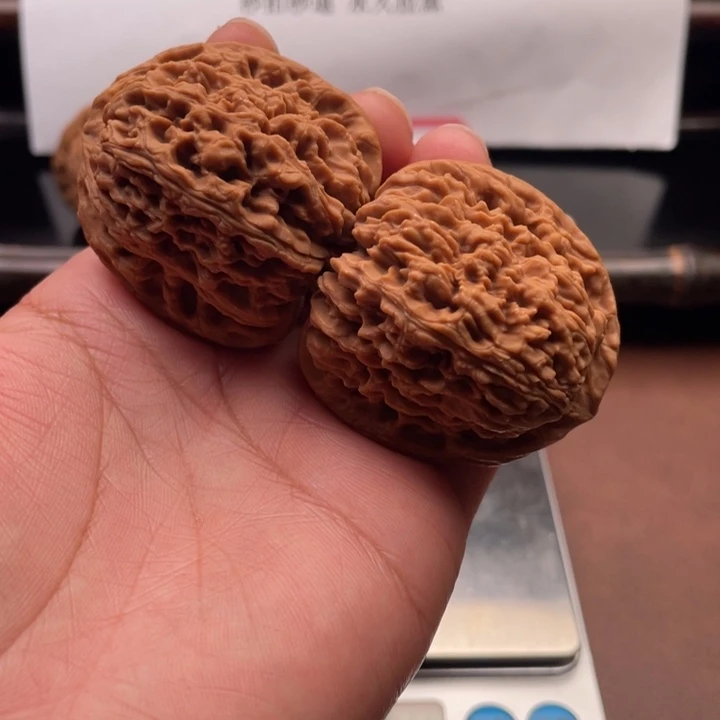 吊坠文玩核桃43尺高炮南将石