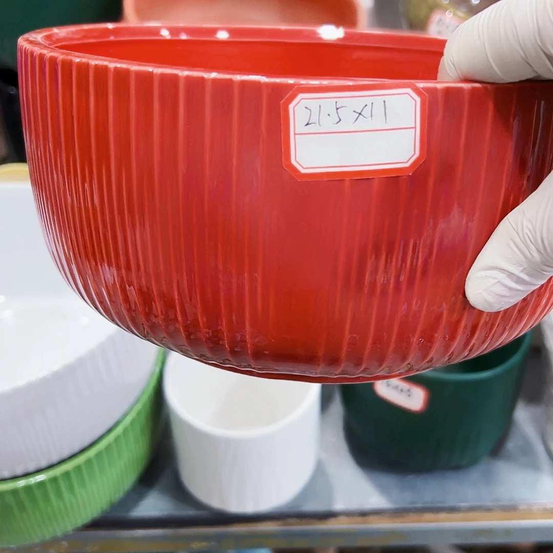 外贸尾单陶瓷花盆凑单10米包邮