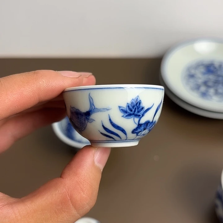 逍***客摆件景德镇柴窑杯杯