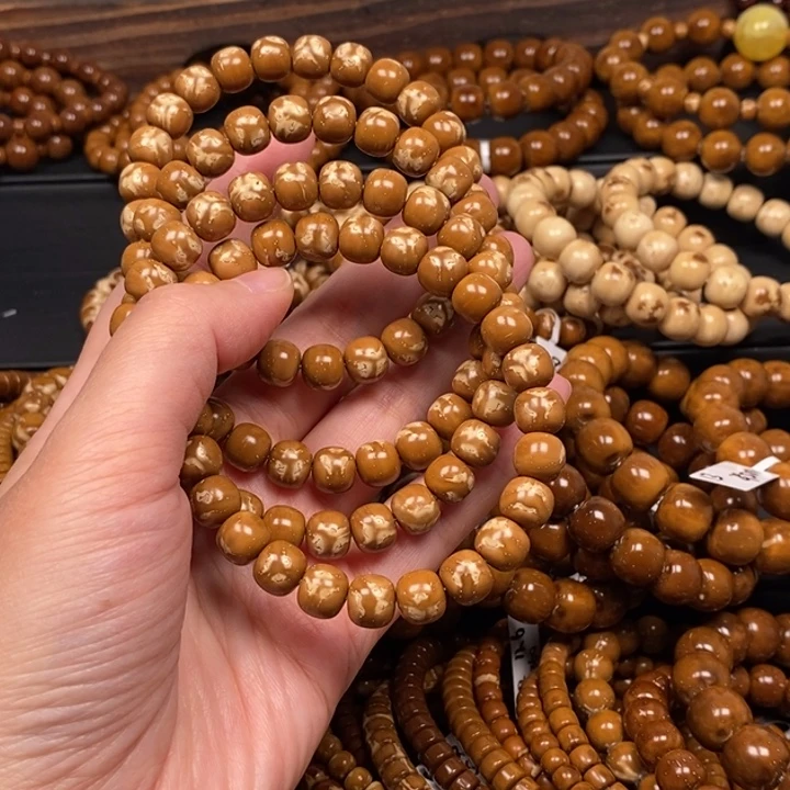 手串紫金鼠实心鬼脸老型尺寸9