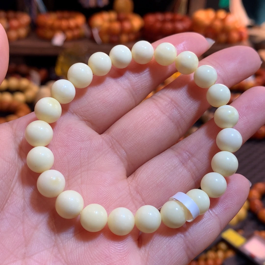 蜜蜡未镶嵌手串蜜蜡手串