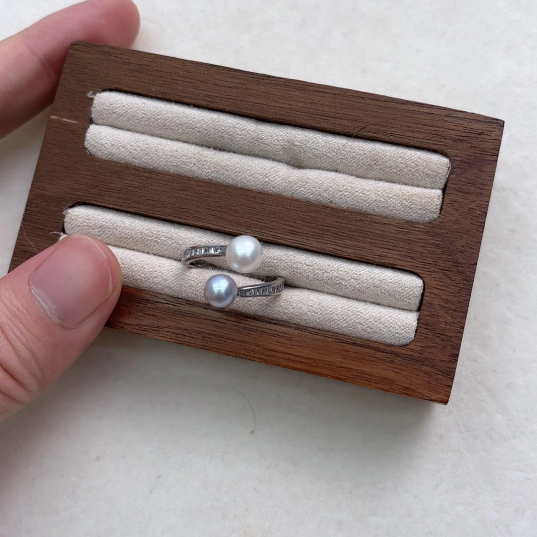 【闪购商品】海水珍珠戒指银S925镶嵌